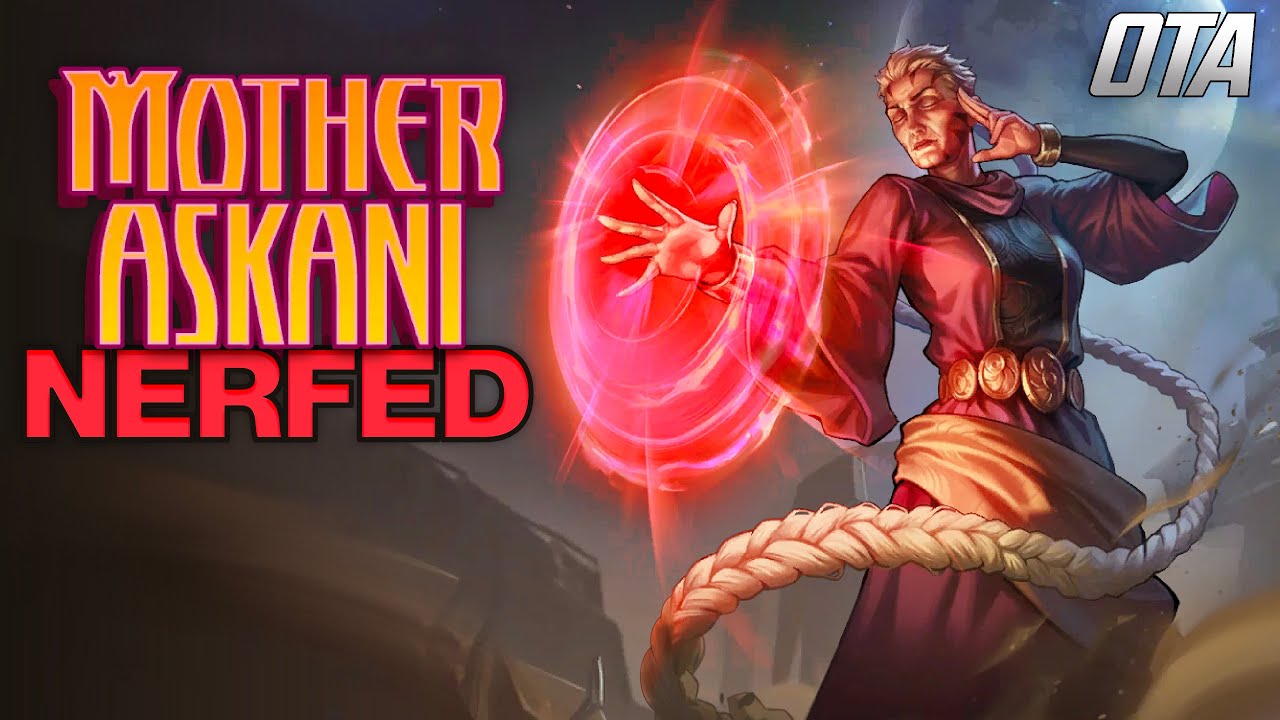 В этом обновлении баланса Marvel, Mother Askani была ослаблена.