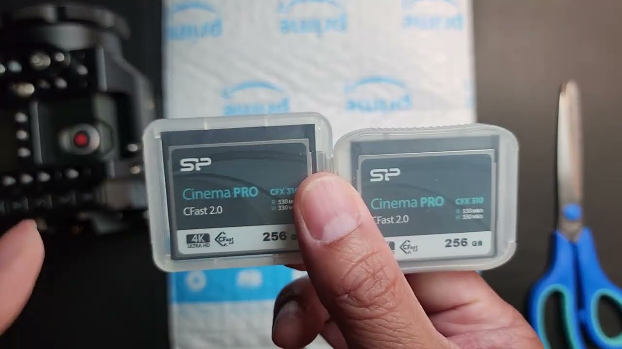 SPSP 256GB CFast2.0 CinemaPro CFX310 Memory Card