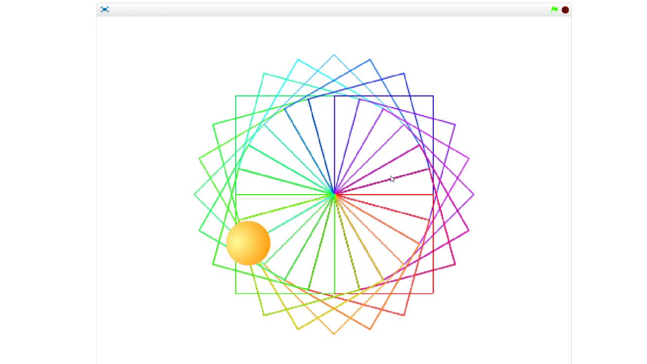 Ayuda con el desafío 8 - Mandala en Scratch