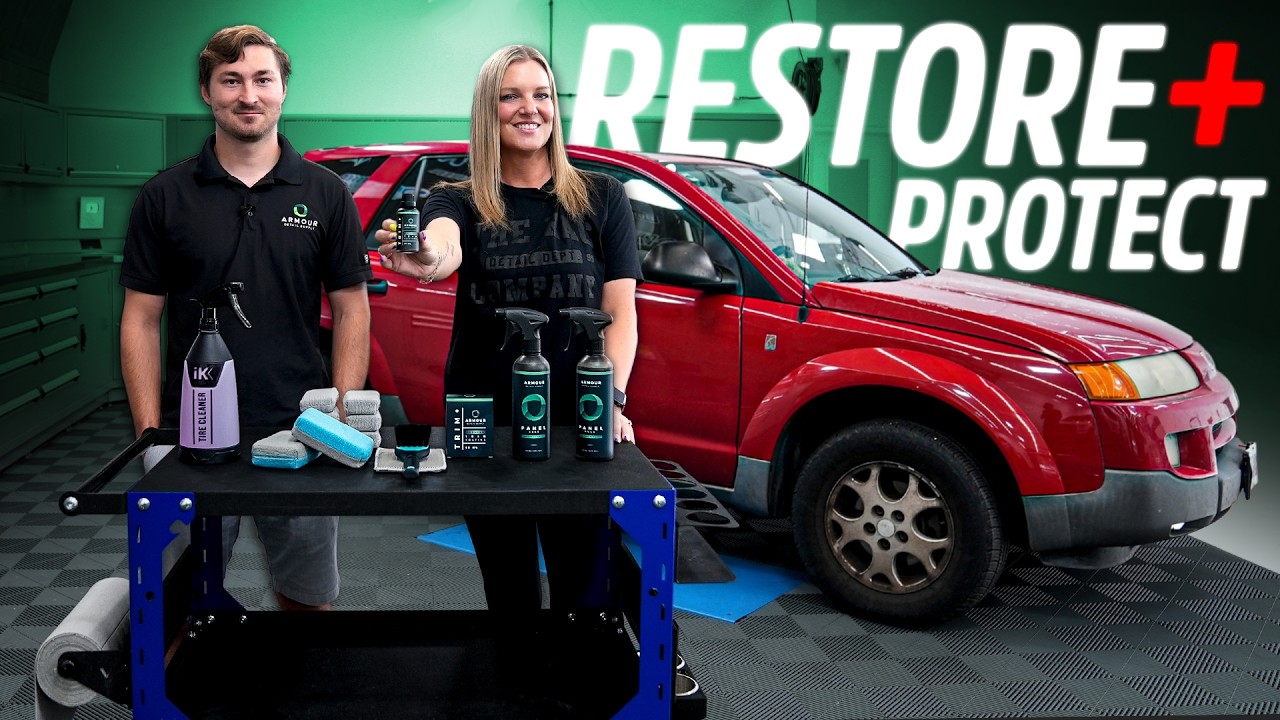 How To Restore And Protect Your Car's Plastic Trim With Just One Product