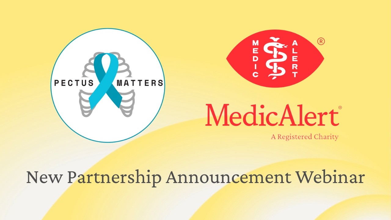 Pectus Matters & MedicAlert Webinar - 26/02/26
