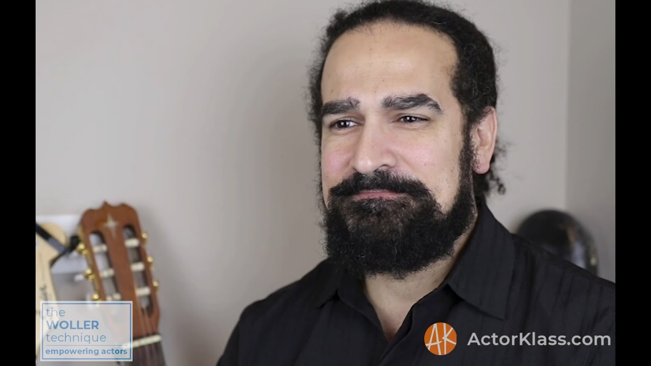 Demetrios Troy (actor).  What does it take to be a good actor? -ActorKlass.com