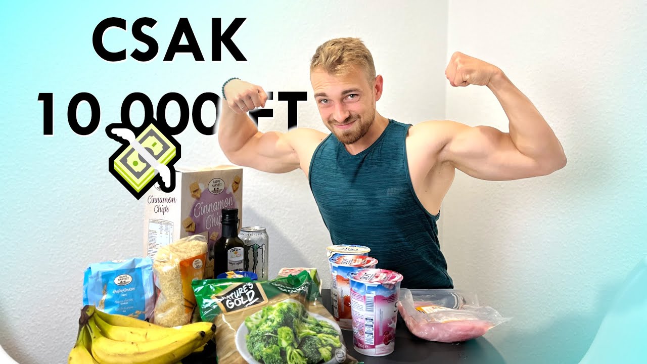 HETI VÁSÁRLÁS FOGYÁSHOZ *olcsó és hatékony élelmiszerek*