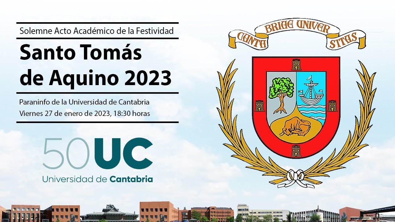 Solemne Acto Académico de la Festividad de Santo Tomás de Aquino 2023