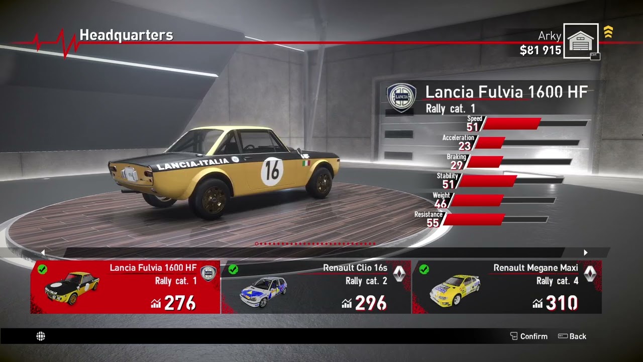 V-Rally 4 - Complete Car List