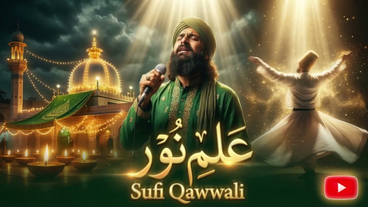 Most Beautiful Sufi Qawwali | Allah Hu Allah Hu | Soulful Qawwali Kalam | Ilm e Noor