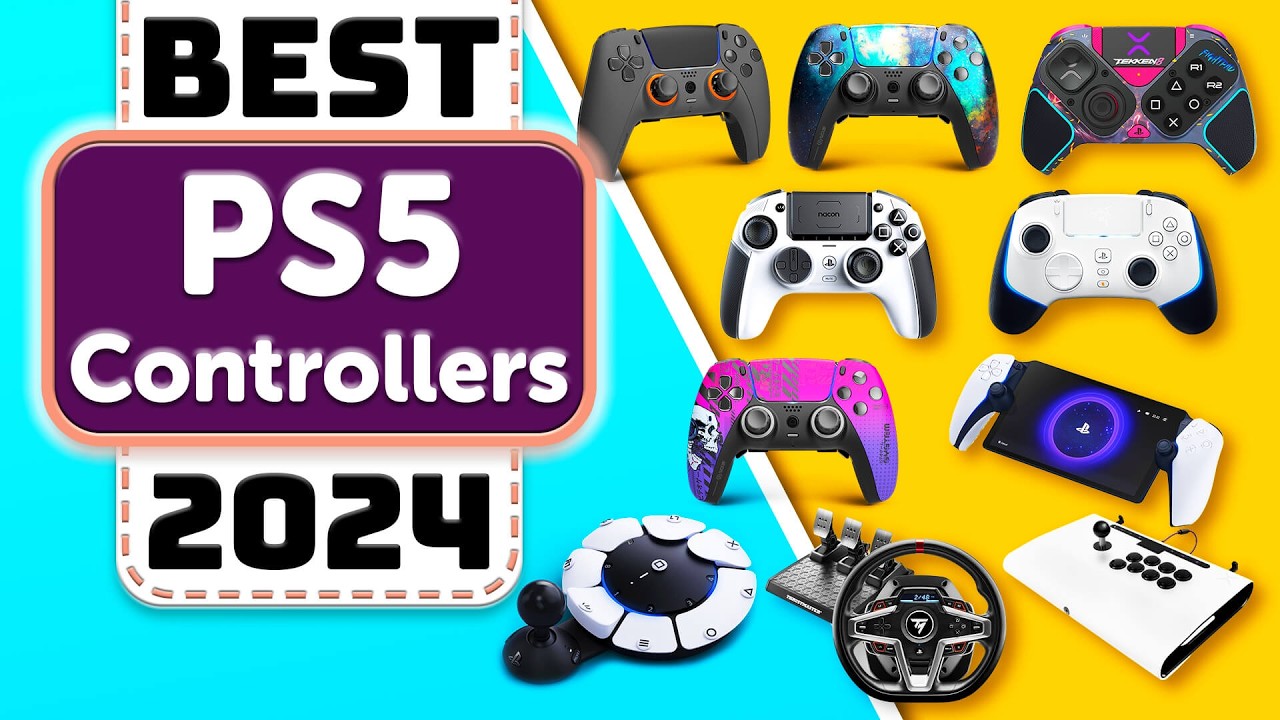 Best PS5 Controller - Top 10 Best PS5 Controllers [2024]