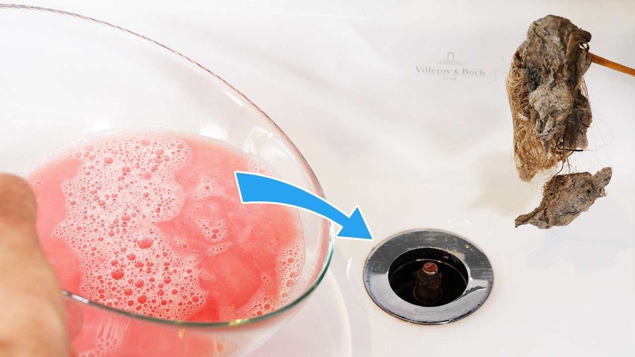 Abfluss verstopft? So kriegst du sogar das aus dem Siphon raus!