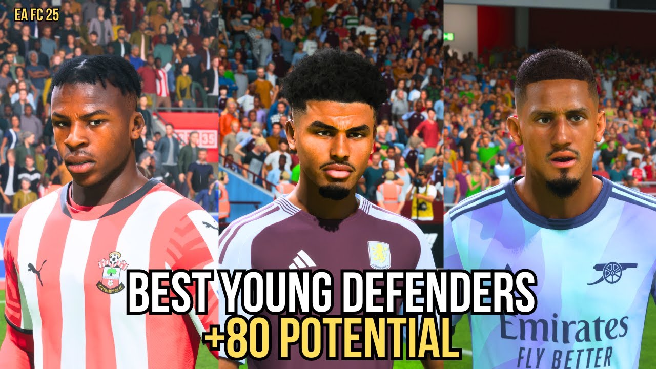 Best Young Defenders EA FC 25 Faces