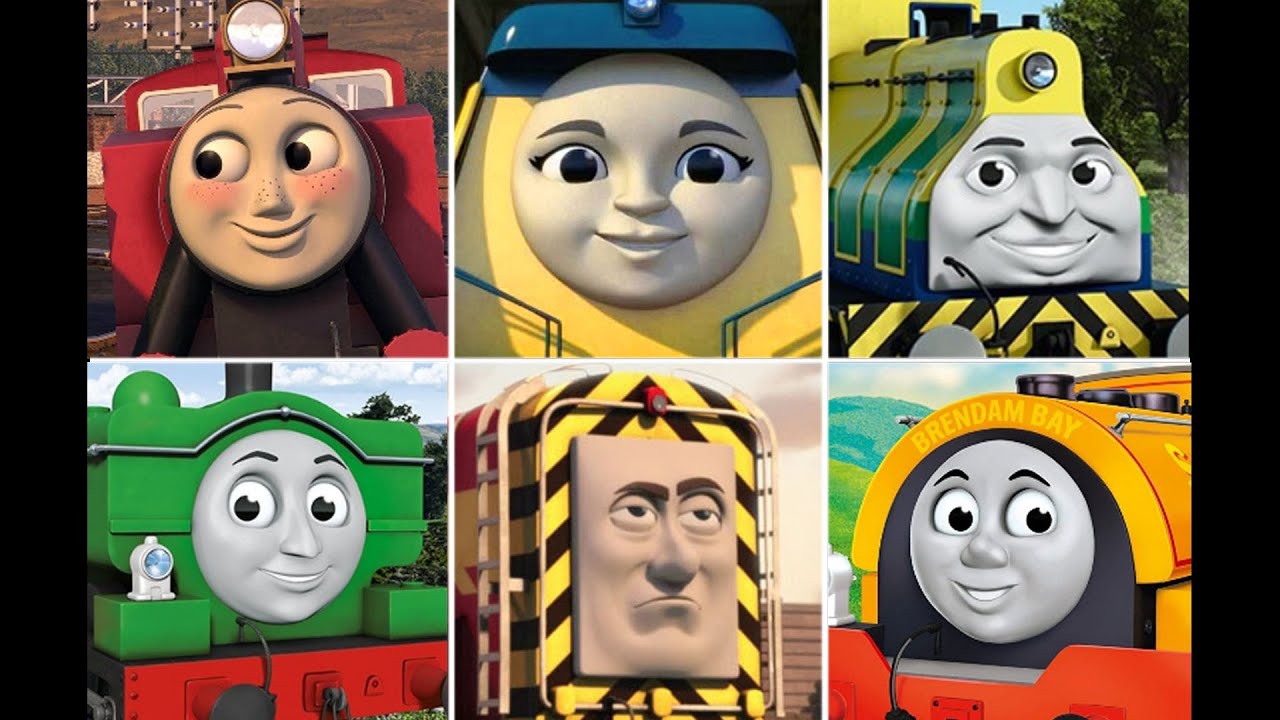 Drawing Thomas Rosie, Raul, Duck, Ben, Rebecca with Crazy Frog Song