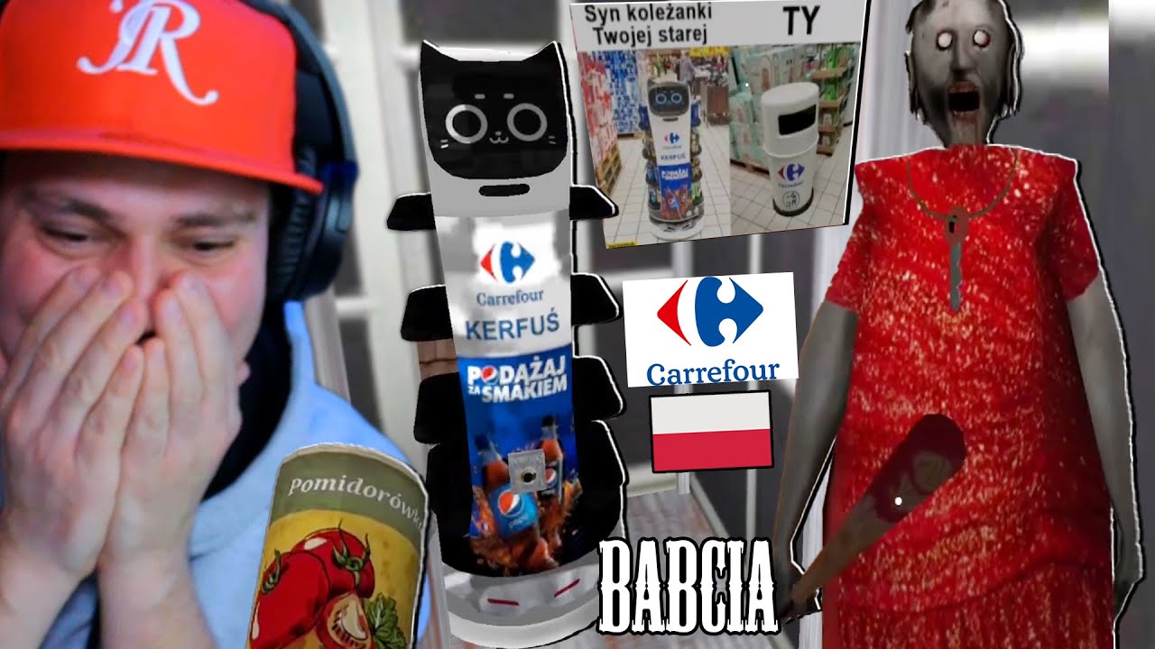 👵 W KOŃCU OPUSZCZAM BABCIĘ GRANNY Z CARREFOURA! *koniec gry* | Granny Carrefour (Polski Mod)