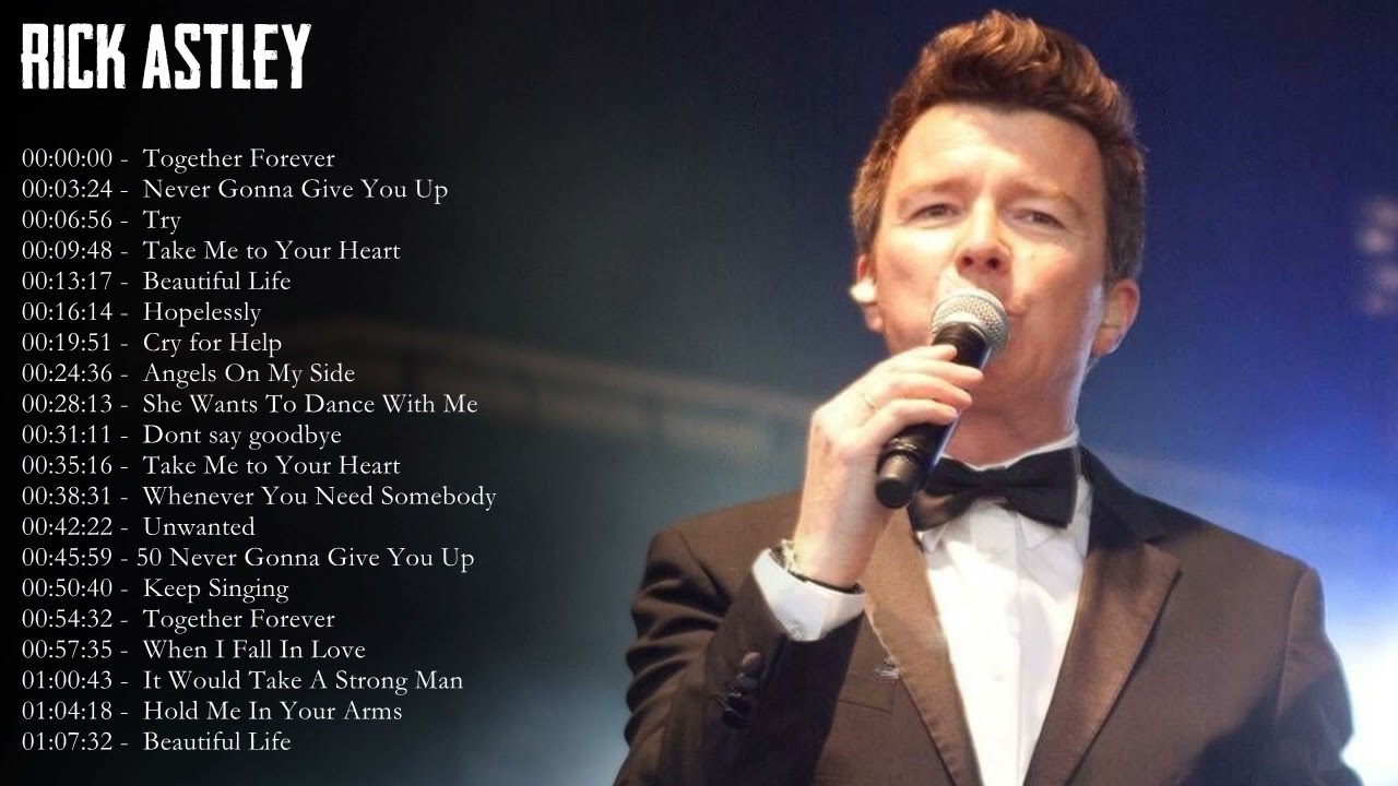 Rick Astley - Greatest Hits 2022 | Top Songs of the Rick Astley - Best Playlist Full Album