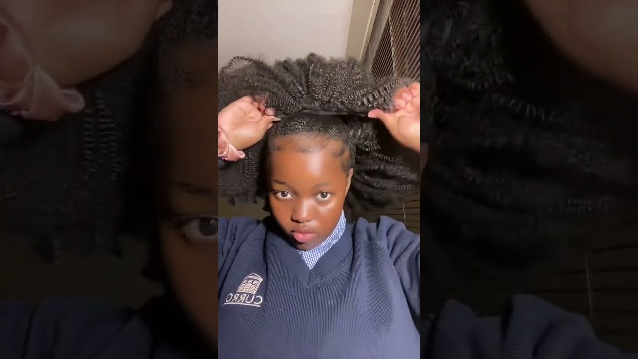 Half Wig or Headband Wig? You get it! #headbandwigs #halfwig #hairstyle