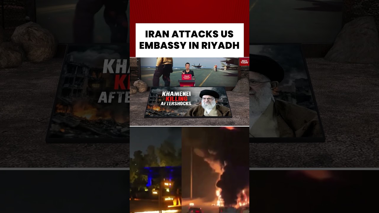 Saudi Arabia Condemns Iranian Attack on US Embassy in Riyadh #SaudiArabia #Iran #USEmbassy #israel