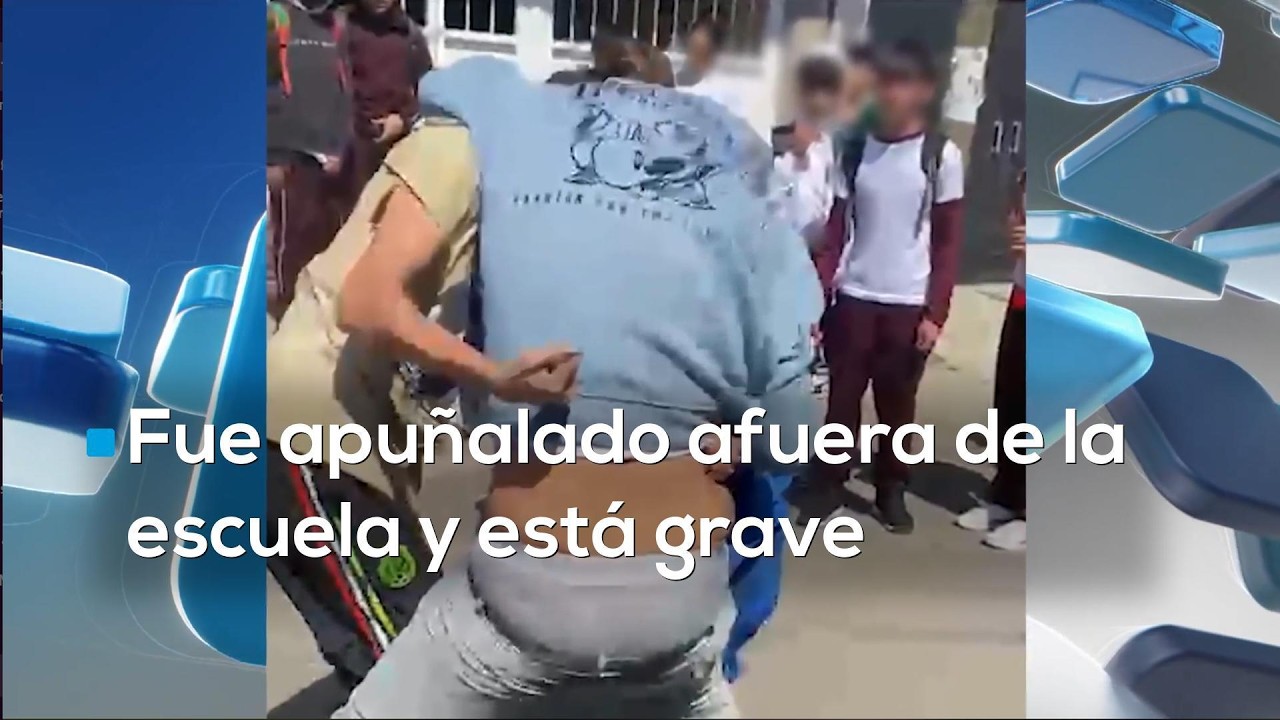 Jeremy, 15 a&ntilde;os, apu&ntilde;alado en secundaria de Tl&aacute;huac: familia pide traslado urgente