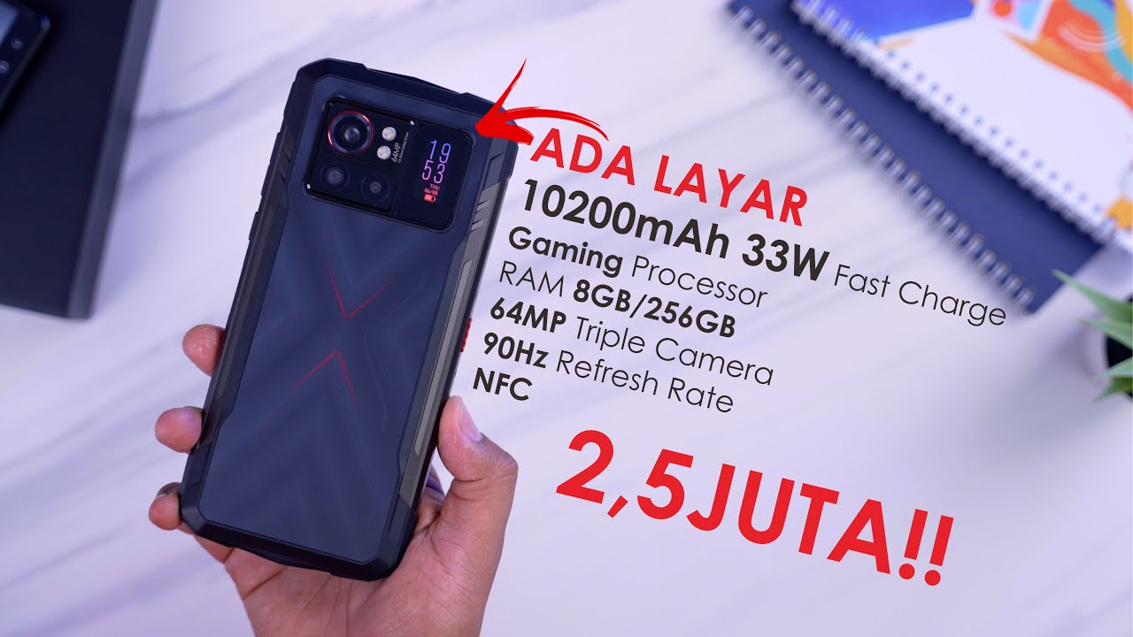 Cuma 2,5JUTA!! ASLI NGERI HP Monster FULL FITUR!! Libas HP ENTRY LEVEL?? HOTWAV Cyber X