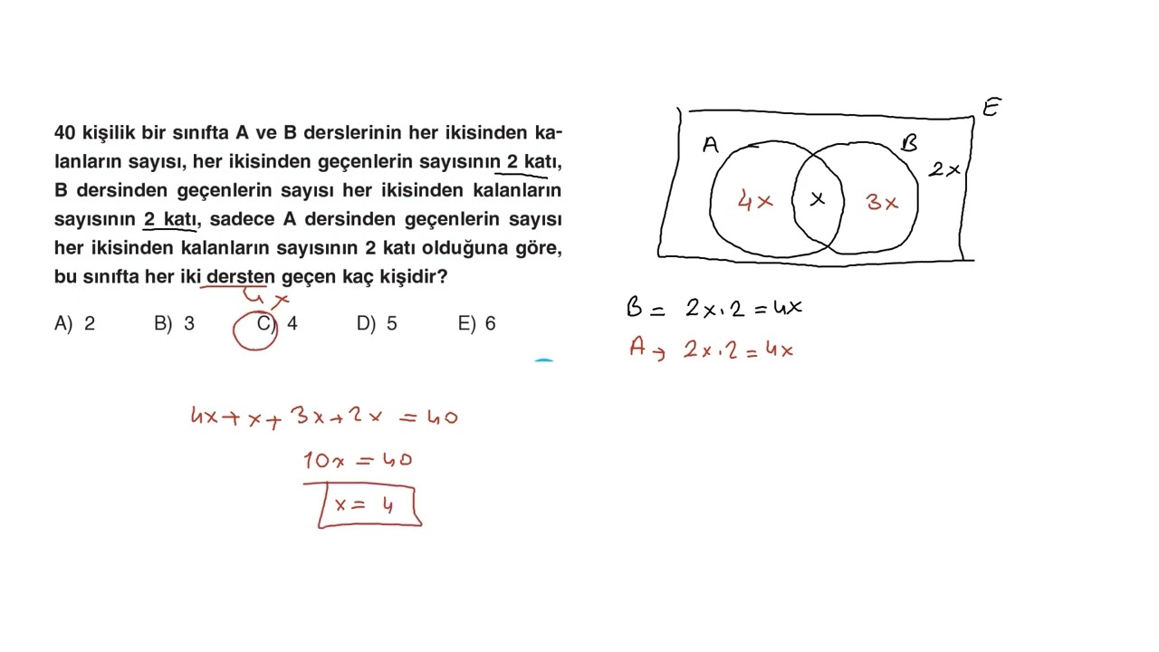 Kümeler Test 3
