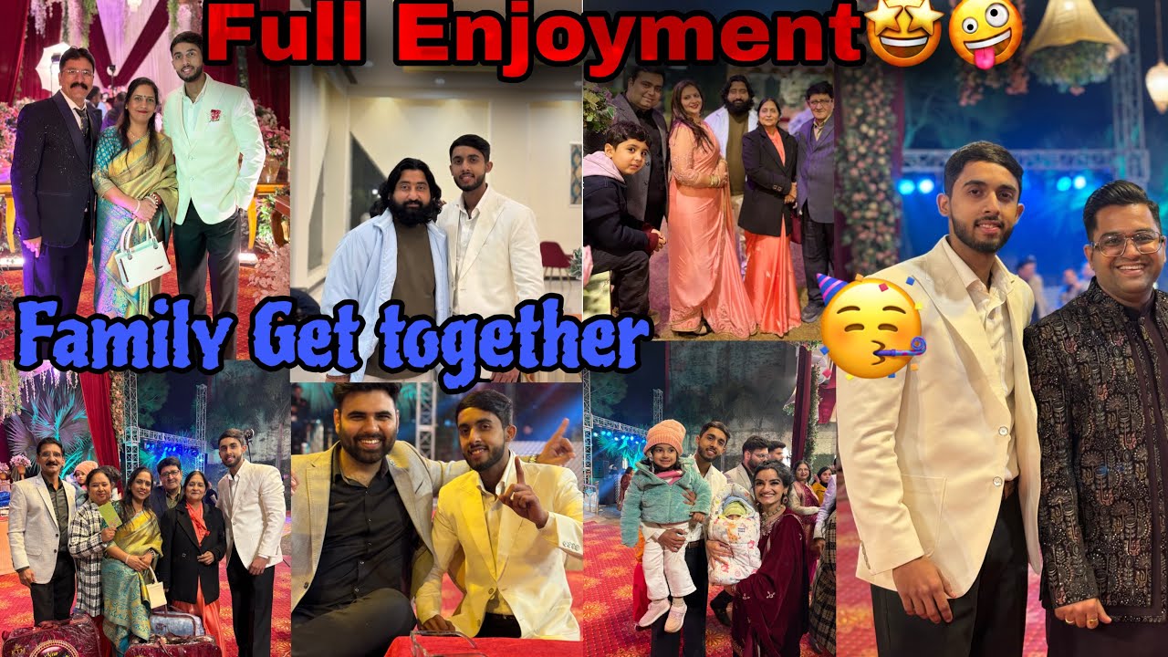 Family get together After so Long/ Full Enjoyment 🥳🤩