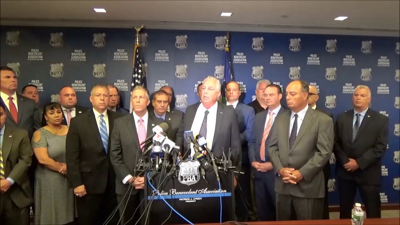 NYC PBA Responds to NYPD Recommendation to Fire P.O. Daniel Pantaleo