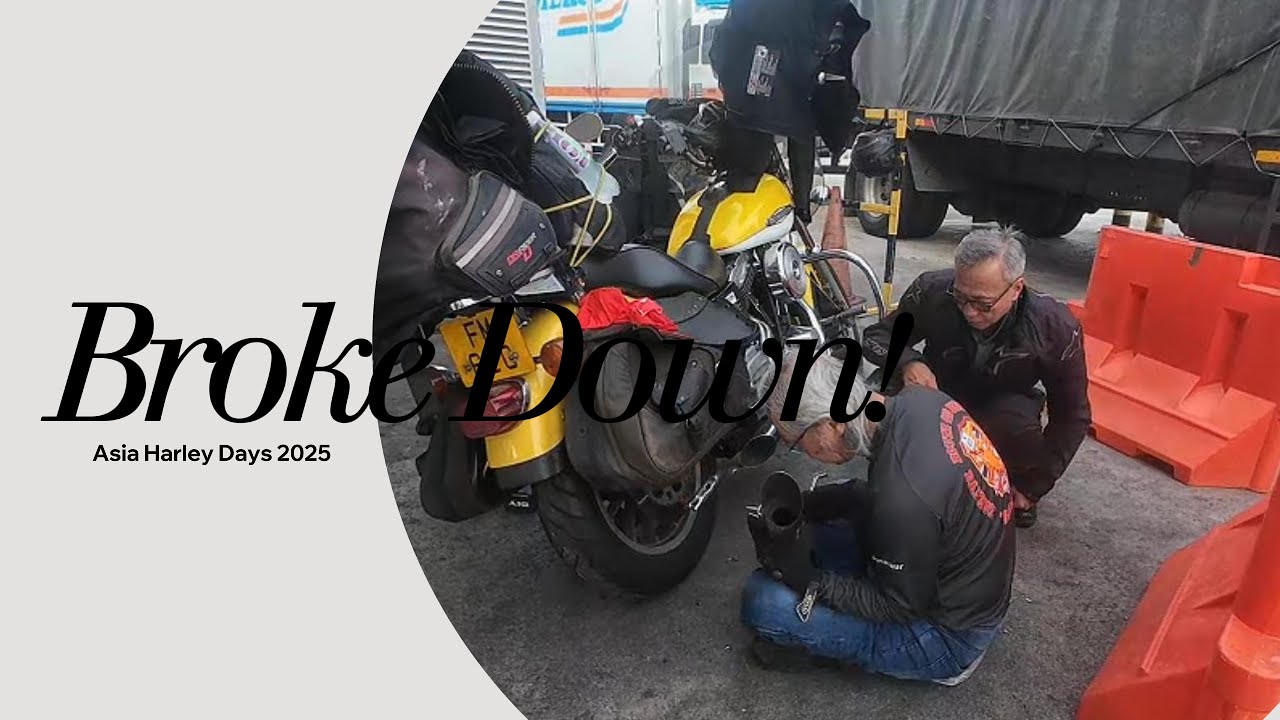 Singapore to Thailand in 12 hours! | Asia harley days 2025  Ep1