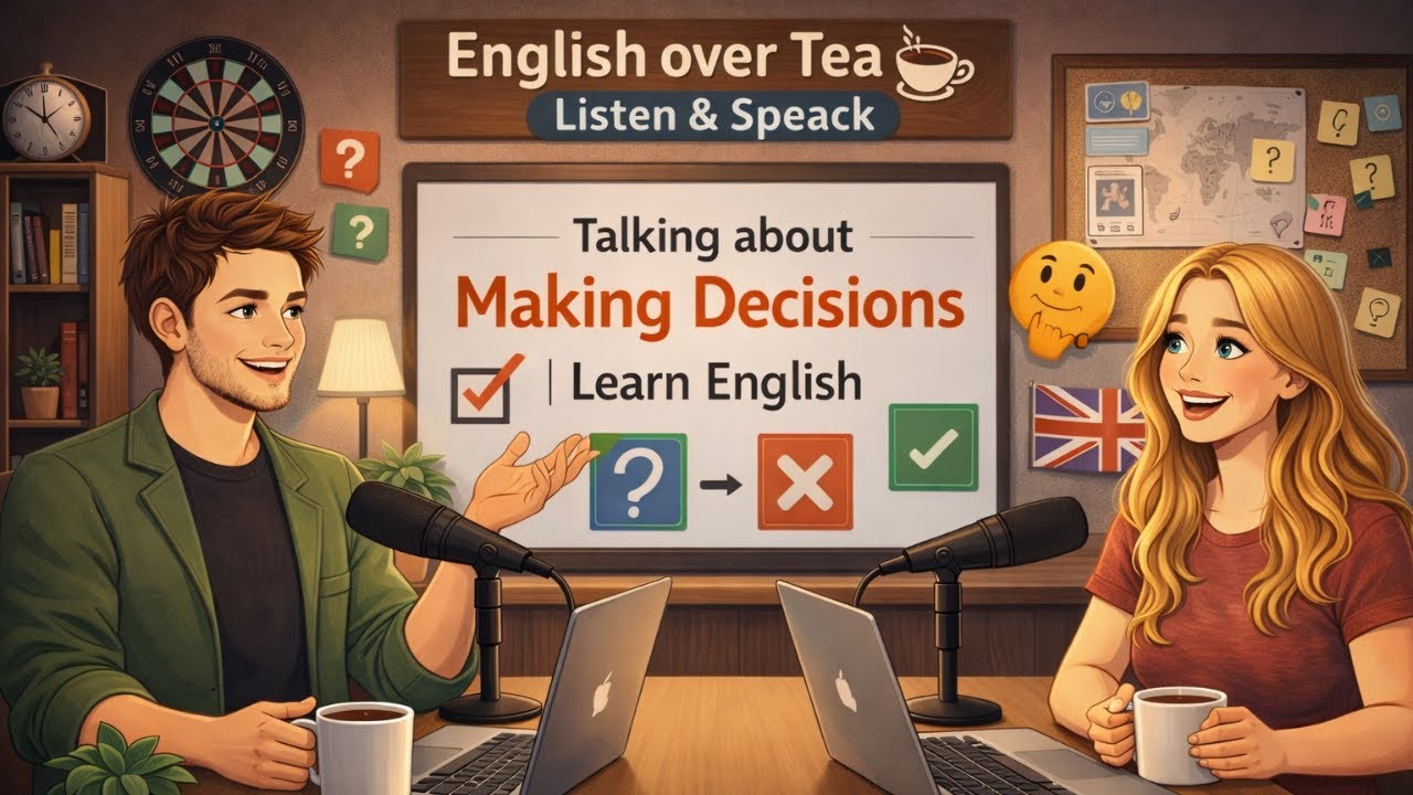 Making Decisions and Stand by It | Learn English Podcast