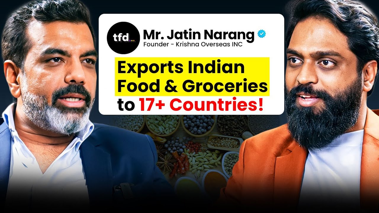 He Built a Spice Empire Exporting to 17 Countries | Jatin Narang Story