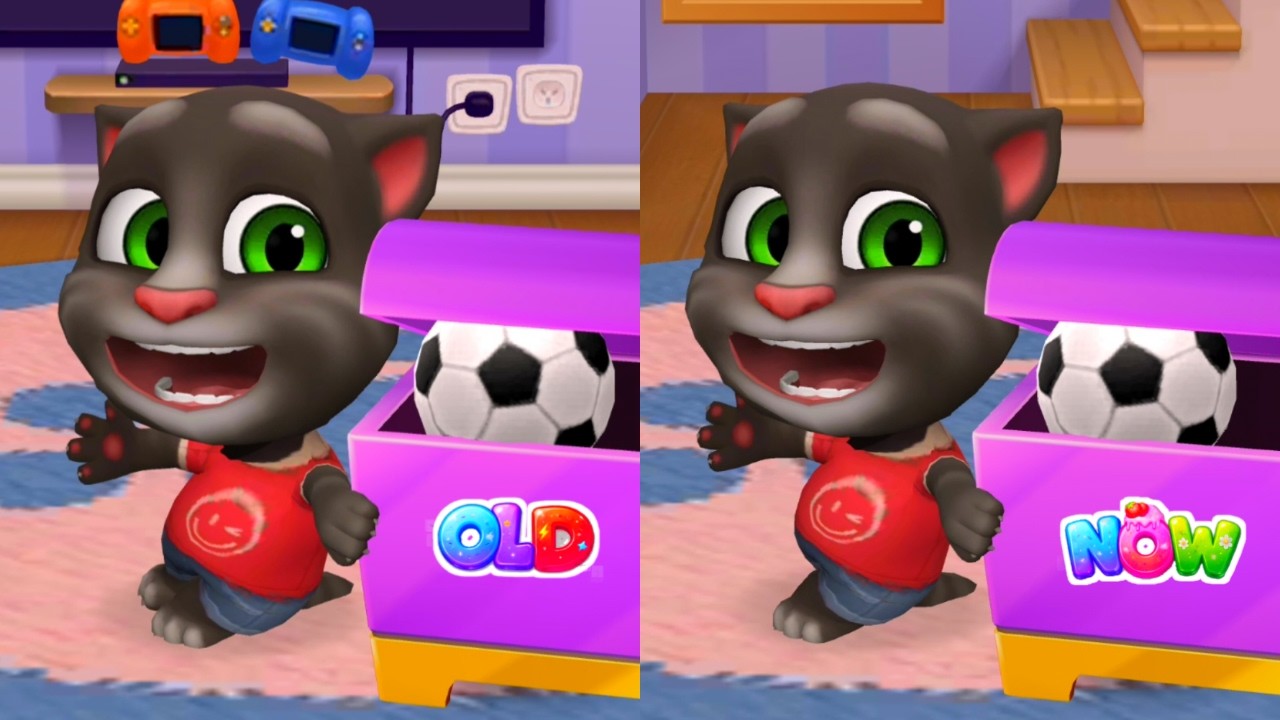 My Talking Tom Friends Old vs My Talking Tom Friends New | My Talking Tom Friends Update 2026 🧀🧀🧀