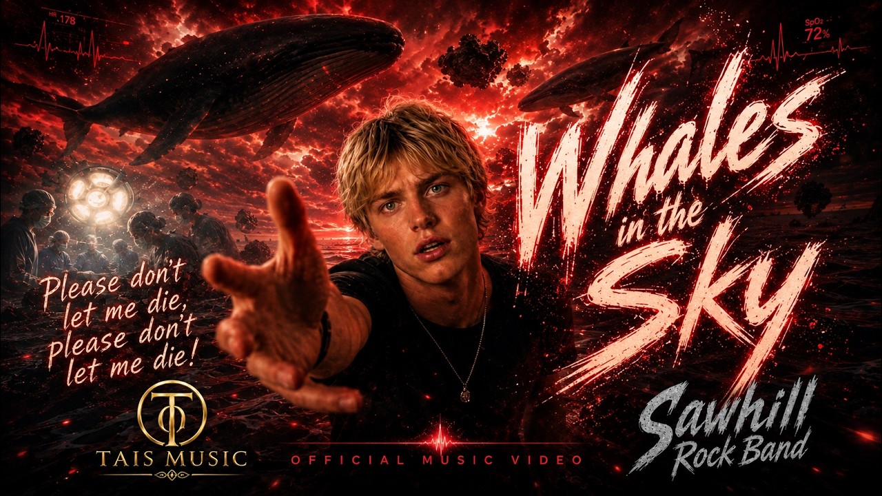 WHALES IN THE SKY -Sawhill Rock Band (Official Music Video)