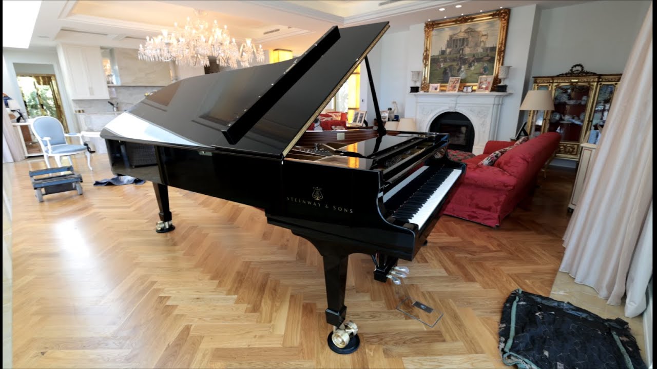 Steinway Model D-274 Concert Grand Delivery To Rose Porteous
