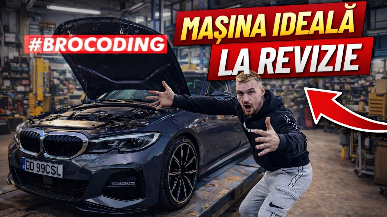 BMW G20 330i - 👨🏻‍🔧Articulatie si Sistem Franare M-Performance DAILY VLOG | BROCODING