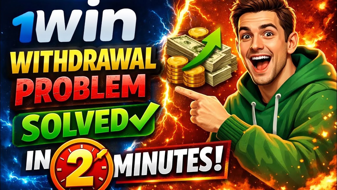 Withdrawal pending problem in 1win / How to solve? 
