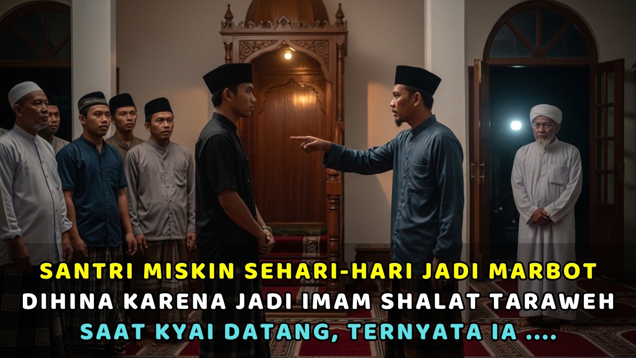 “KAMU CUMA MARBOT MASJID!” Santri Ini Dihina Jadi Imam Tarawih… Tak Disangka Dia......!