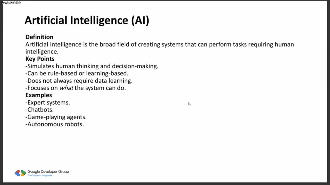 AI / Machine Learning (Session #4)