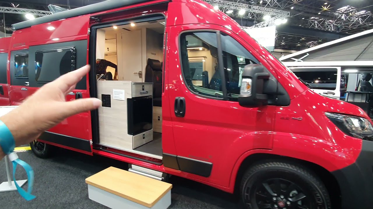 Small campervan from Westfalia. Amundsen 540D - only 541cm with full facilities!