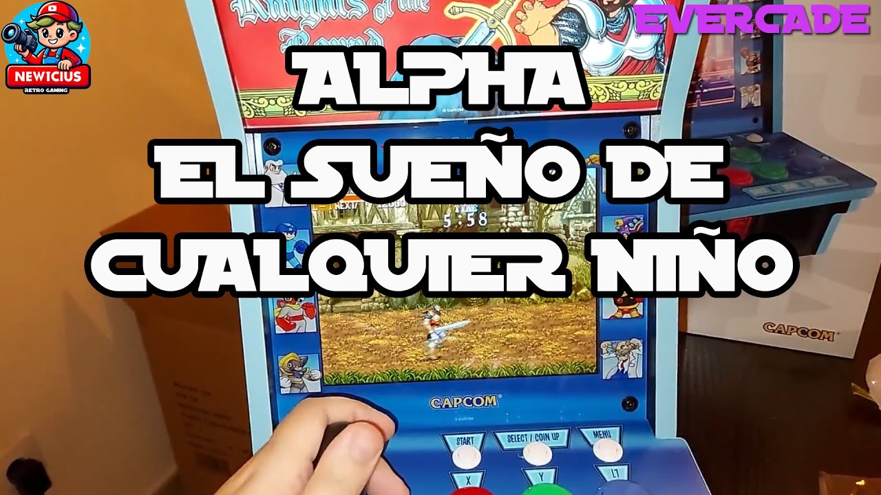 Evercade ALPHA | Deluxe Edition Controles Sanwa El Sueño de Cualquier Niño #evercade