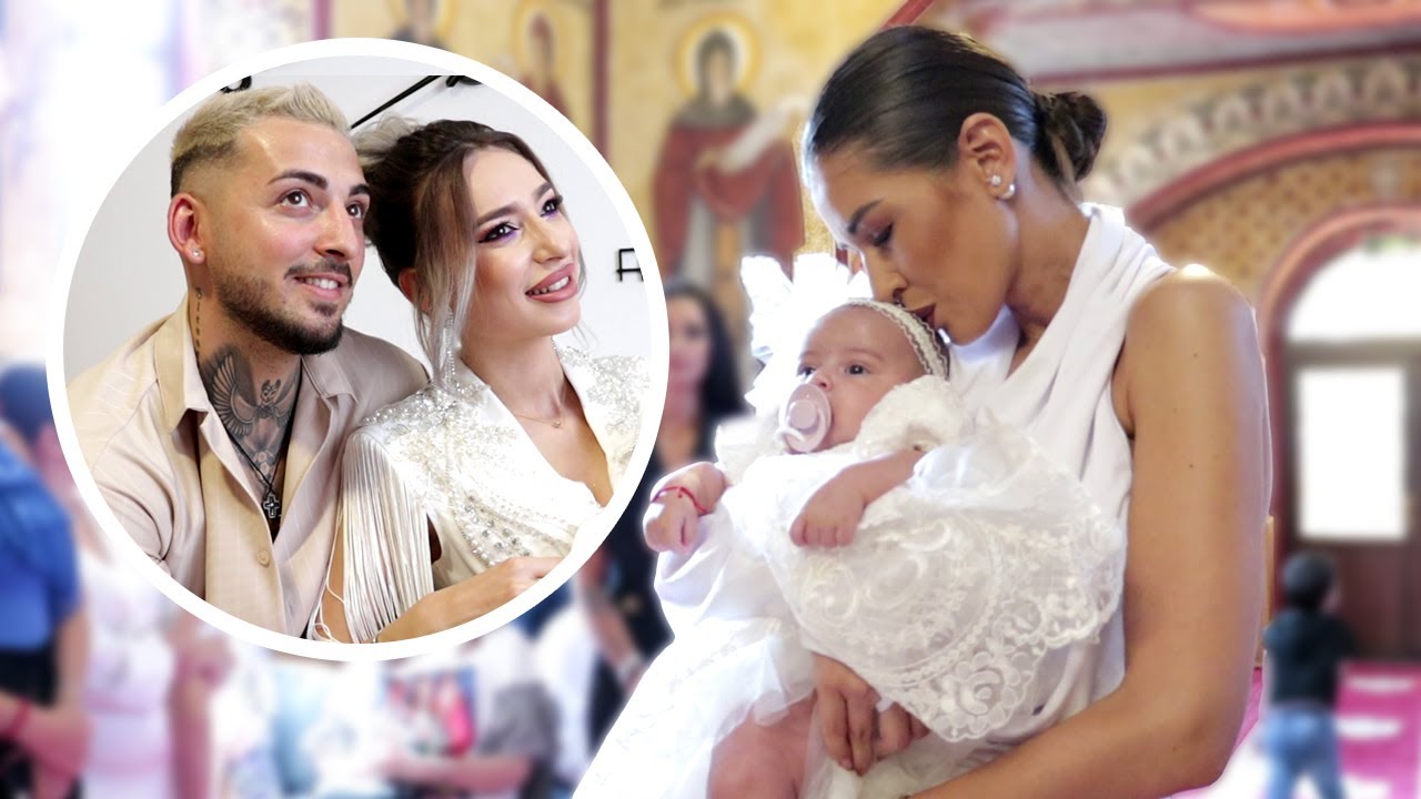 Adelina și Radu de la Puterea dragostei și-au botezat fetița! Imagini în exclusivitate