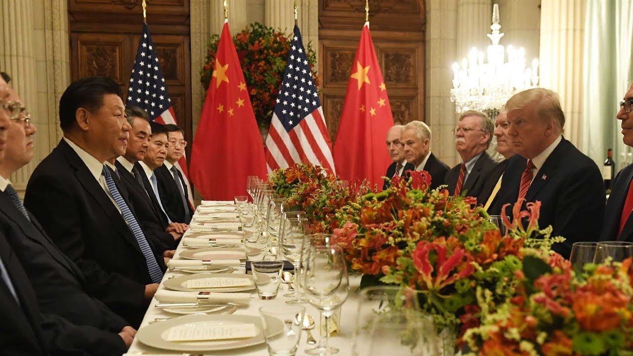 Xi-Trump talk trade at working dinner after G20