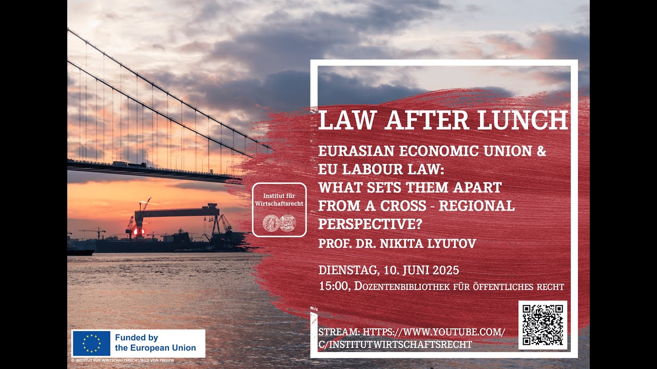 Law After Lunch | Prof. Dr. Nikita Lyutov
