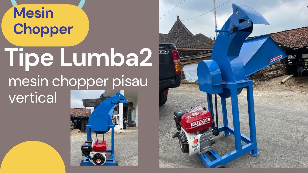 Segala rumput bisa | mesin chopper lumba- lumba #mesinchopper #mesinpencacahrumput