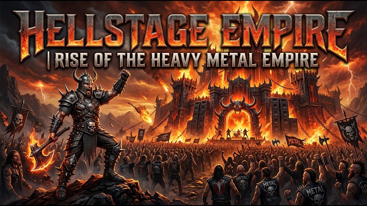 Best Music Heavymetal 🎸 Hellstage Empire 🔥 Rise of the Heavy Metal Empire