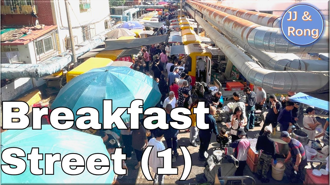 Do you know what Chinese people eat for breakfast? | Street food | Chinese food | Street market