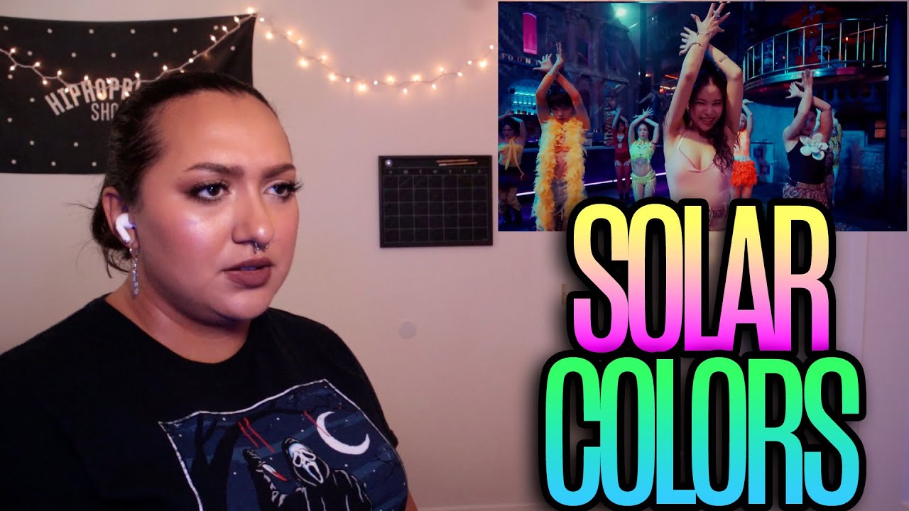 솔라 (Solar) 'Colors' Performance Video Reaction