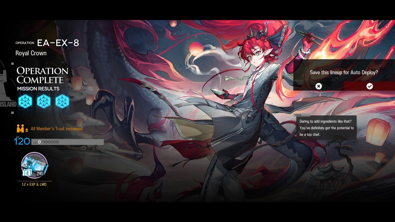 EA EX 8 Male Only [Arknights]