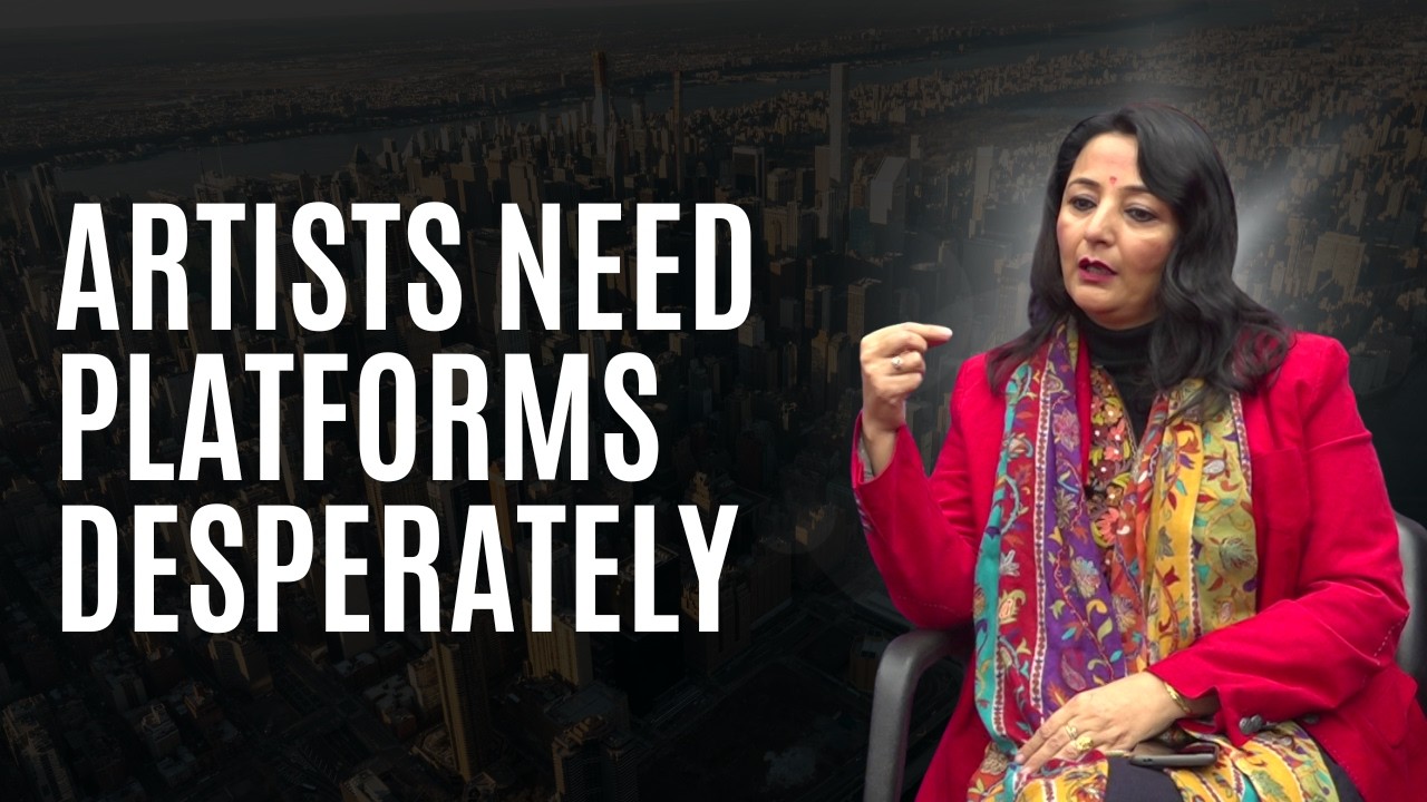 Artists need platforms desperately: Romi Sharma