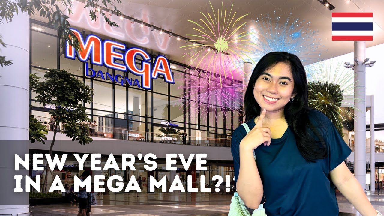 Новогодняя ночь 2026 в Mega Bangna | Тур по торговому центру | Концерт | Рождественские украшения