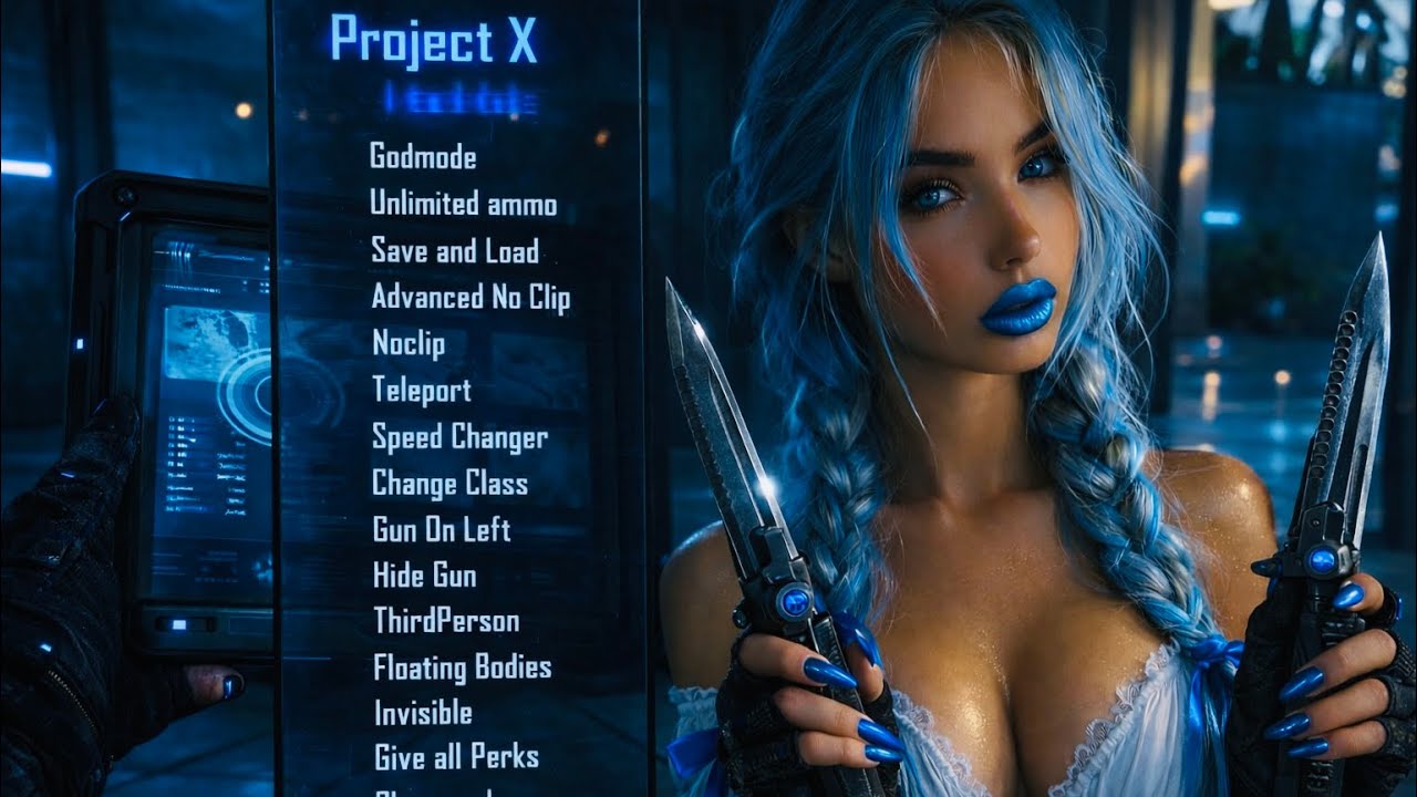 BLACK OPS 2 PROJECT X GSC MOD MENU MP PS3 CFW