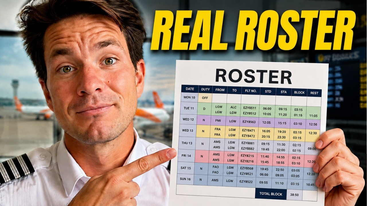 How Airline Pilot Schedules REALLY Work (Long Haul vs Short Haul)