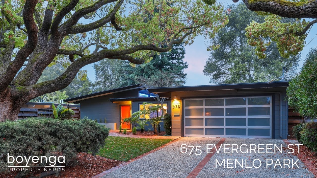 Eichler Living | 675 Evergreen St, Menlo Park 94025 | Boyenga Team #PropertyNerds