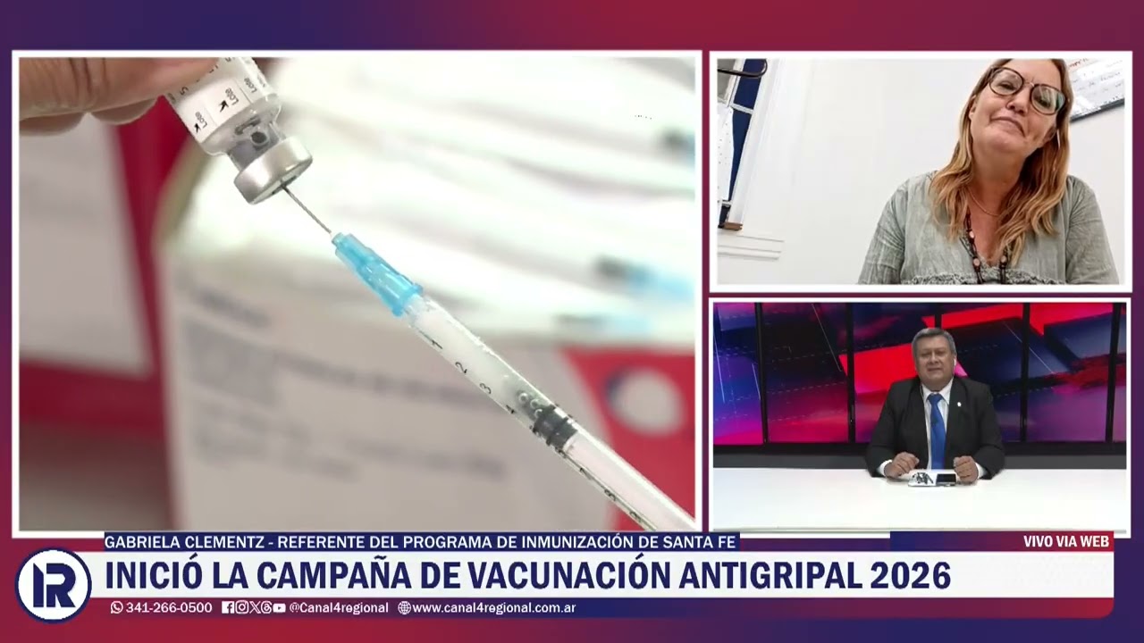 Santa Fe inició una nueva campaña de vacunación antigripal