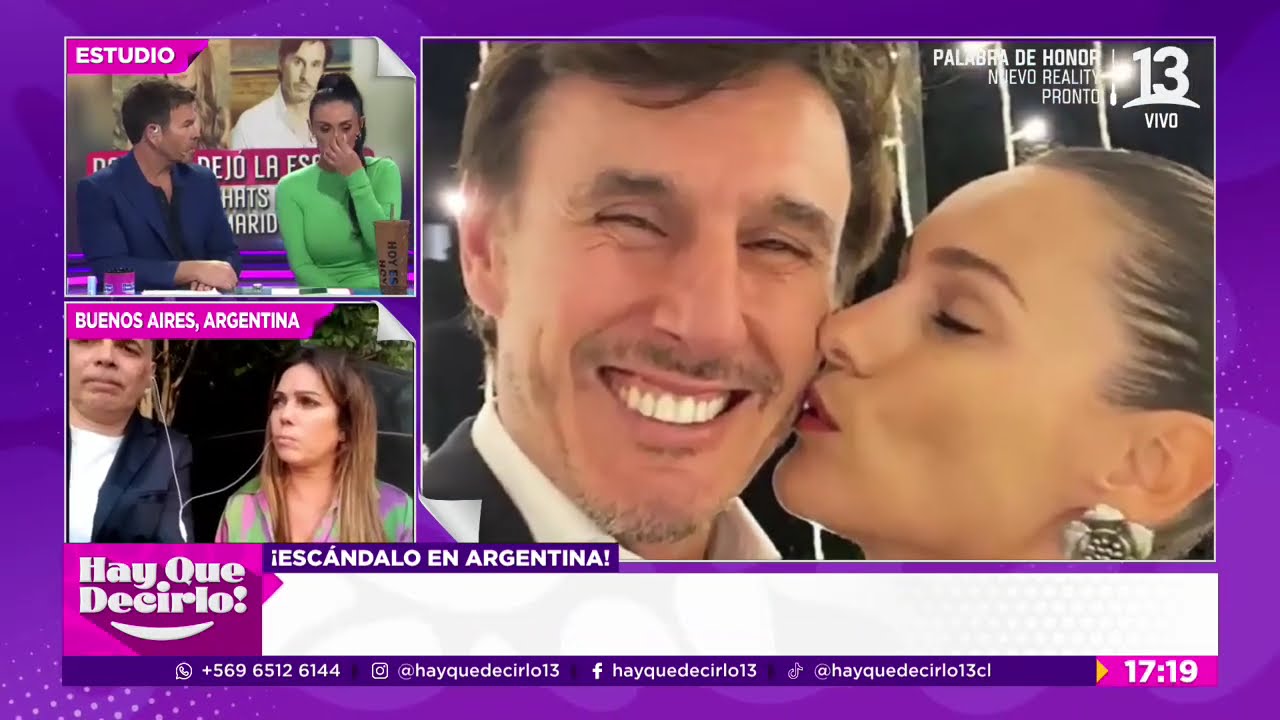 ¿En qué pilló Pampita a su ex marido? | Hay Que Decirlo